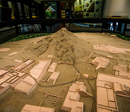 Model of the Valley of the Pyramids
